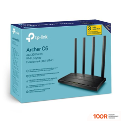 Wi-Fi роутер TP-Link ARCHER C6 V3.20 (13286)