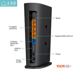 Wi-Fi роутер TP-Link ARCHER AX80 (БЕЗ ВНЕШНИХ АНТЕНН) (13274)