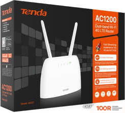 Wi-Fi роутер Tenda 4G07 (13220)