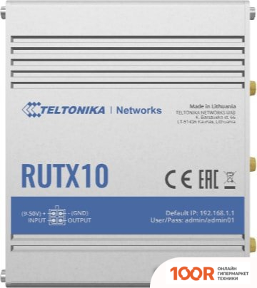 Wi-Fi роутер Teltonika RUTX10 (13212)