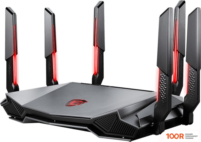 Wi-Fi роутер MSI RADIX AXE6600 WIFI 6E TRI-BAND (13187)