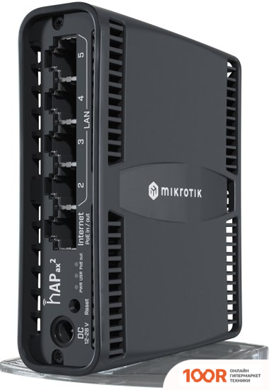 Wi-Fi роутер Mikrotik HAP AX2 C52IG-5HAXD2HAXD-TC (13182)