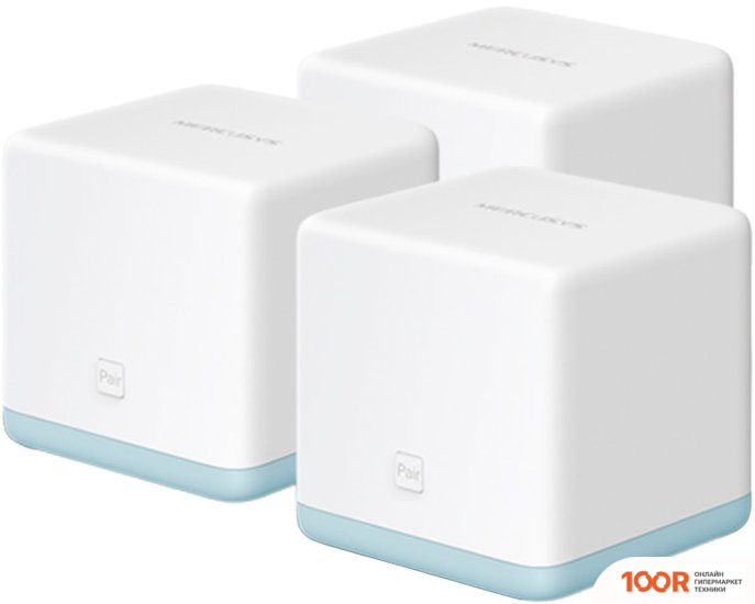 Wi-Fi роутер Mercusys HALO S12(3-PACK) (13159)