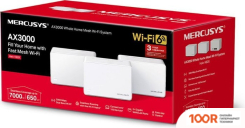 Wi-Fi роутер Mercusys HALO H80X (3-PACK) (13155)