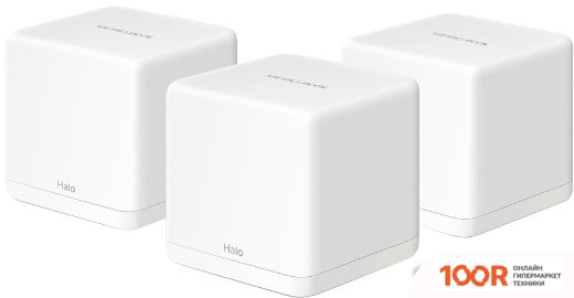 Wi-Fi роутер Mercusys HALO H30G (3 ШТ) (13145)
