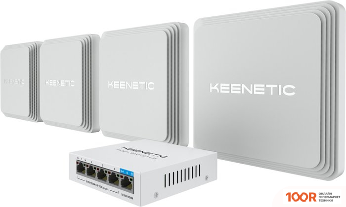 Wi-Fi роутер Keenetic VOYAGER PRO + SWITCH KIT (13134)