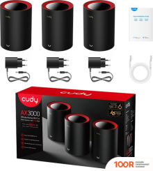 Wi-Fi роутер Cudy M3000 1.0 (3-PACK) (12989)