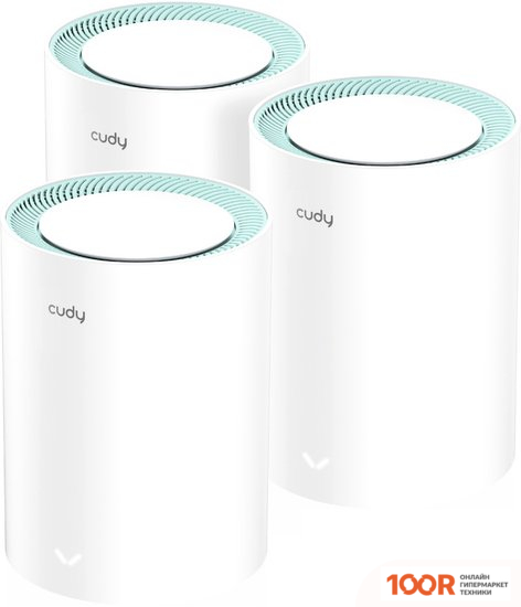 Wi-Fi роутер Cudy M1300 2.0 (3-PACK) (12983)