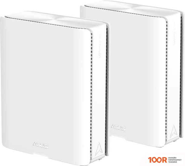 Wi-Fi роутер ASUS ZENWIFI BQ16 2XAP (2 ШТ., БЕЛЫЙ) (12953)