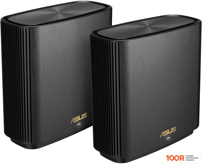 Wi-Fi роутер ASUS ZENWIFI AX XT9 (2 ШТ., ЧЕРНЫЙ) (12945)