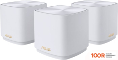 Wi-Fi роутер ASUS ZENWIFI AX MINI XD5 (3 ШТ., БЕЛЫЙ) (12935)