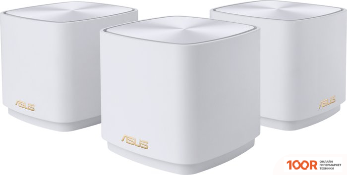 Wi-Fi роутер ASUS ZENWIFI AX MINI XD5 (3 ШТ., БЕЛЫЙ) (12935)