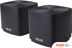 Wi-Fi роутер ASUS ZENWIFI AX MINI XD5 (2 ШТ., ЧЕРНЫЙ) (12934)