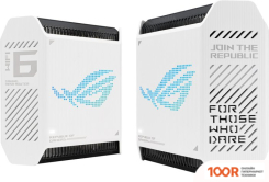Wi-Fi роутер ASUS ROG RAPTURE GT6 (2 ШТ., БЕЛЫЙ) (12879)