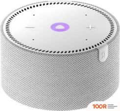 Беспроводная колонка Яндекс СТАНЦИЯ МИНИ 2 БЕЗ ЧАСОВ (СЕРЫЙ ОПАЛ) (12836)