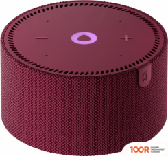 Беспроводная колонка Яндекс СТАНЦИЯ МИНИ 2 БЕЗ ЧАСОВ (КРАСНЫЙ ГРАНАТ) (12835)