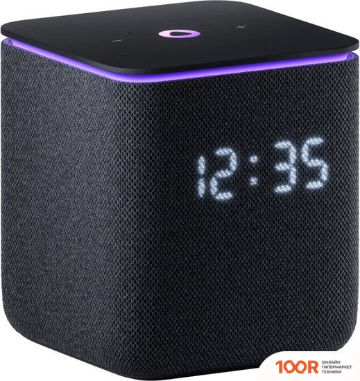 Беспроводная колонка Яндекс СТАНЦИЯ МИДИ (ЧЕРНЫЙ) (12829)