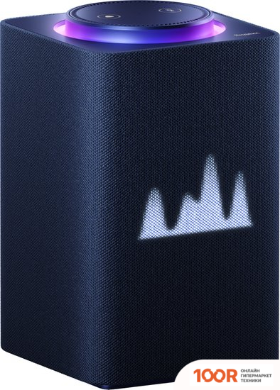 Беспроводная колонка Яндекс СТАНЦИЯ МАКС (С ХАБОМ УМНОГО ДОМА ZIGBEE, ТЕМНО-СИНИЙ) (12820)