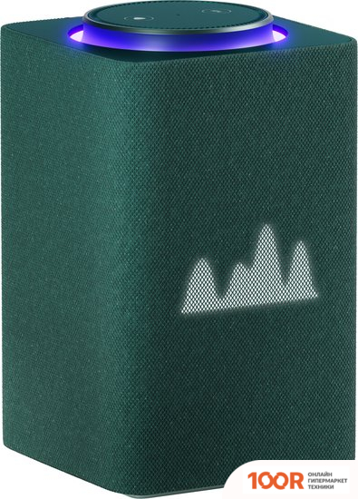 Беспроводная колонка Яндекс СТАНЦИЯ МАКС (С ХАБОМ УМНОГО ДОМА ZIGBEE, ЗЕЛЕНЫЙ) (12818)