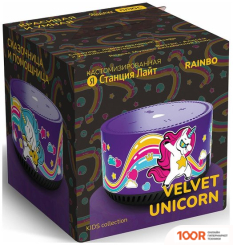 Беспроводная колонка Яндекс СТАНЦИЯ ЛАЙТ RAINBO VELVET UNICORN (12811)