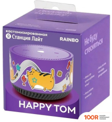 Беспроводная колонка Яндекс СТАНЦИЯ ЛАЙТ RAINBO HAPPY TOM (12807)
