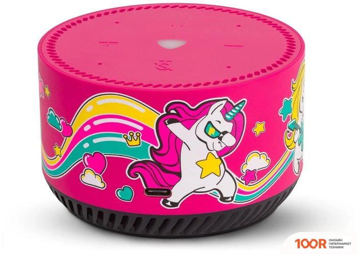 Беспроводная колонка Яндекс СТАНЦИЯ ЛАЙТ PINK UNICORN (12803)
