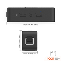 Беспроводная колонка Tronsmart T2 PLUS (ЧЕРНЫЙ) (12621)