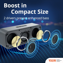 Беспроводная колонка Tronsmart T2 MINI 2023 (ЧЕРНЫЙ) (12618)