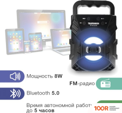Беспроводная колонка TELEFUNKEN TF-PS1227B (12510)