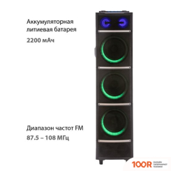 Беспроводная колонка Supra SMB-1200 (12423)