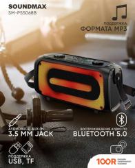 Беспроводная колонка Soundmax SM-PS5068B (12405)