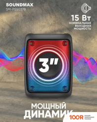 Беспроводная колонка Soundmax SM-PS5037B (12403)