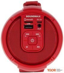Беспроводная колонка Soundmax SM-PS5020B (КРАСНЫЙ) (12384)