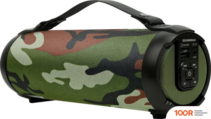 Беспроводная колонка Soundmax SM-PS5020B (КАМУФЛЯЖ) (12383)