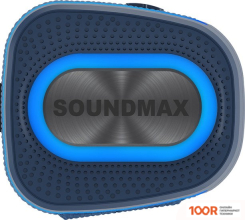 Беспроводная колонка Soundmax SM-PS5019B (ТЕМНО-СИНИЙ) (12381)