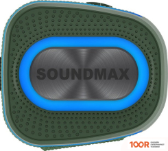 Беспроводная колонка Soundmax SM-PS5019B (ЗЕЛЕНЫЙ) (12380)