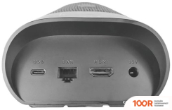 Беспроводная колонка Sber SBERBOX TIME (ЧЕРНЫЙ) (12162)