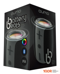 Беспроводная колонка QUMO BATTERYBEATS (ЧЕРНЫЙ) (12018)