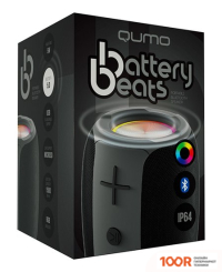 Беспроводная колонка QUMO BATTERYBEATS (ЧЕРНЫЙ) (12018)
