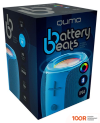 Беспроводная колонка QUMO BATTERYBEATS (СИНИЙ) (12017)