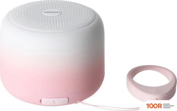Беспроводная колонка Miniso FASHION GRADIENT BT2602 (РОЗОВЫЙ) (11805)