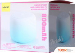Беспроводная колонка Miniso FASHION GRADIENT BT2602 (ГОЛУБОЙ) (11804)