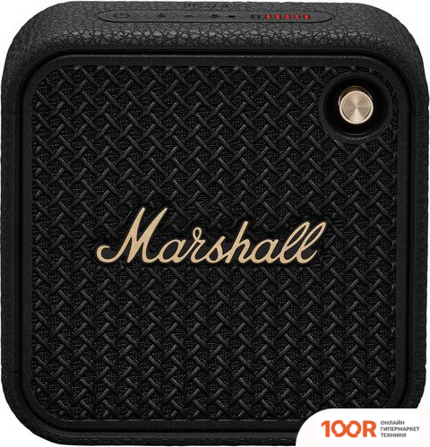 Беспроводная колонка Marshall WILLEN II (ЧЕРНЫЙ/ЛАТУНЬ) (11746)
