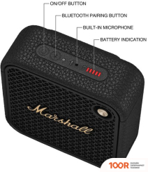 Беспроводная колонка Marshall WILLEN II (ЧЕРНЫЙ/ЛАТУНЬ) (11746)