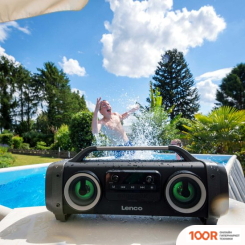 Беспроводная колонка Lenco SPR-100BK (11640)
