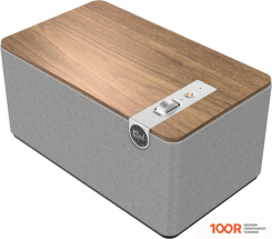 Беспроводная колонка Klipsch THE THREE PLUS (СЕРЫЙ/КОРИЧНЕВЫЙ) (11598)