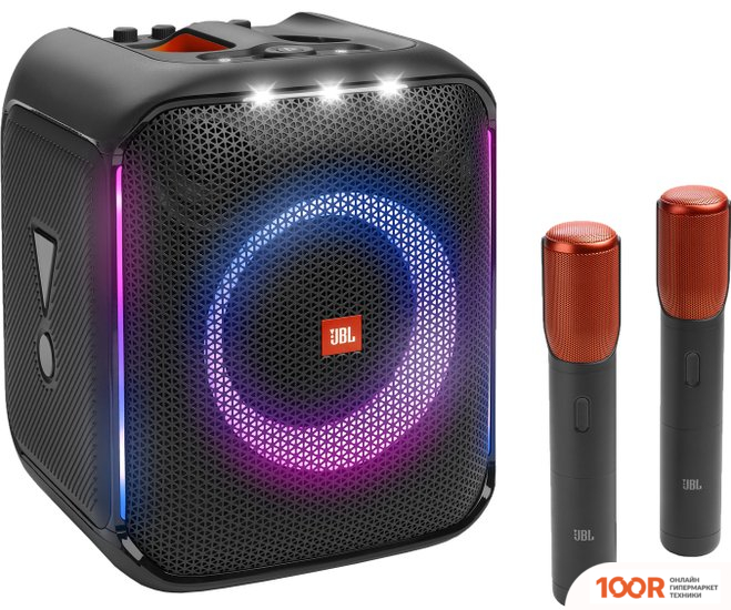 Беспроводная колонка JBL PARTYBOX ENCORE + 2 WIRELESS MICS (11479)