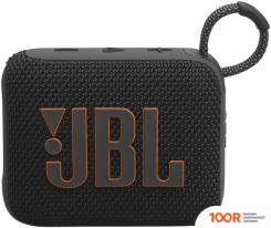 Беспроводная колонка JBL GO 4 (ЧЕРНЫЙ) (11450)