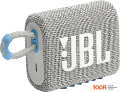 Беспроводная колонка JBL GO 3 ECO (СЕРЫЙ) (11442)