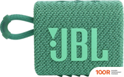 Беспроводная колонка JBL GO 3 ECO (ЗЕЛЕНЫЙ) (11441)